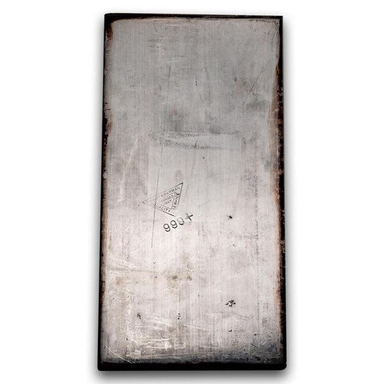 98.57 oz Silver Bar - Handy & Harman