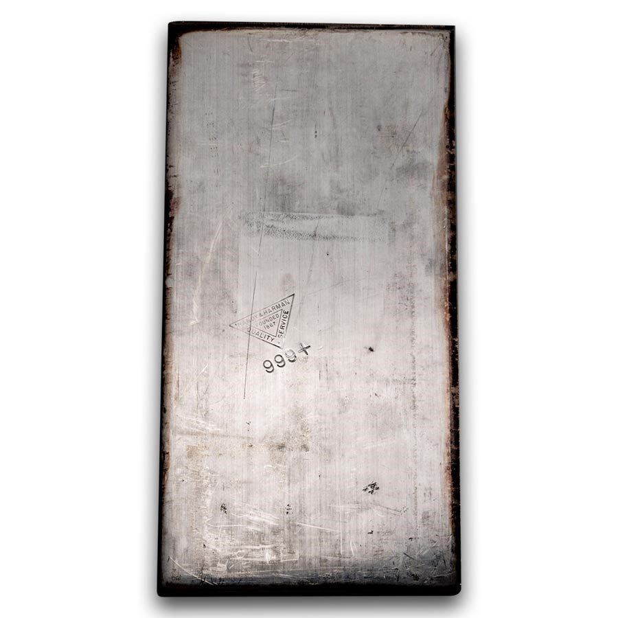 98.57 oz Silver Bar - Handy & Harman