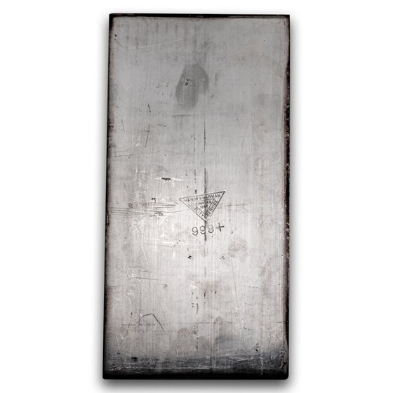98.71 oz Silver Bar - Handy & Harman