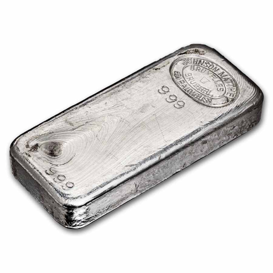 999 gram Silver Bar - JM & Pauwels (Bruxelles Brussel)