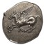 Acarnania Leucas AR Stater Pegasus (4th century BC) Ch XF NGC