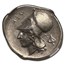 Acarnania Leucas AR Stater Pegasus (4th century BC) Ch XF NGC