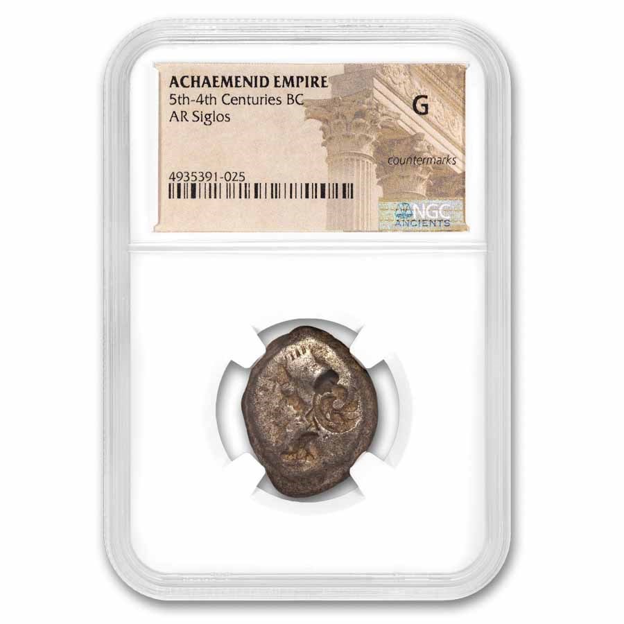 Achaemenid Empire Persia AR Siglos (circa 5th century BC) G NGC