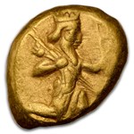 Achaemenid Persia Gold AV Daric (c.5th Century BC) VF NGC (4/3)