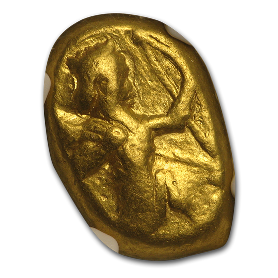 Achaemenid Persia Gold AV Daric (circa 5th Century BC) Fine NGC Achaemenid Persia Gold AV Daric (circa 5th Century BC) Fine NGC