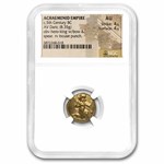 Achaemenid Persia Gold Daric (c. 5th Century BC) AU NGC (4/4)