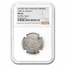 AH 343-350 Samanid Dynasty AR Dirham Abd Al-Malik I MS-64 NGC AH 343-350 Samanid Dynasty AR Dirham Abd Al-Malik I MS-64 NGC