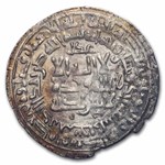AH 350-365 Samanid Dynasty Silver Dirham NGC (Viking Silver)