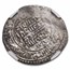 (AH709-713) Ilkhanate Mongols Silver Dirham AU-55 NGC