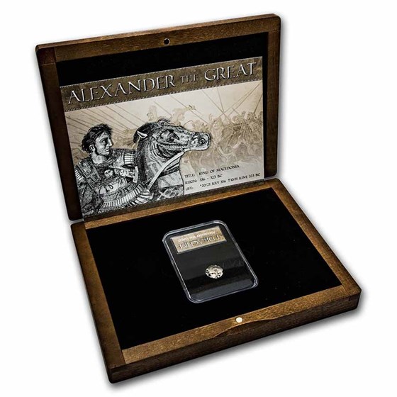 Alexander the Great - Silver Drachm Presentation Set Alexander the Great - Silver Drachm Presentation Set