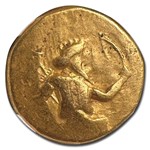 Alexandrine Empire, Babylon Gold Double Daric (328-311 BC) VF NGC