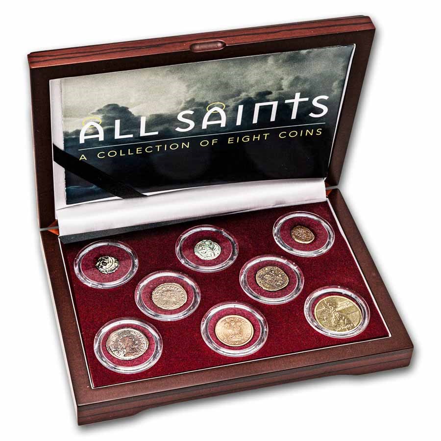 All Saints: 8 Coin Collection in Presentation Box