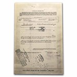 American Brands, Inc. Stock Certificate (Green)