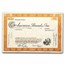 American Brands, Inc. Stock Certificate (Orange)
