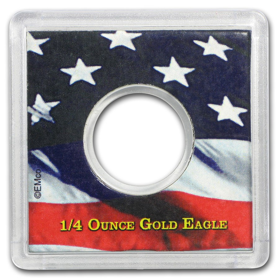 American Gold Eagle Coin Display - 1/4 oz