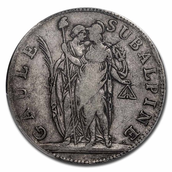 AN 10 (1801) Piedmont Republic Silver 5 Francs VF-25 PCGS AN 10 (1801) Piedmont Republic Silver 5 Francs VF-25 PCGS