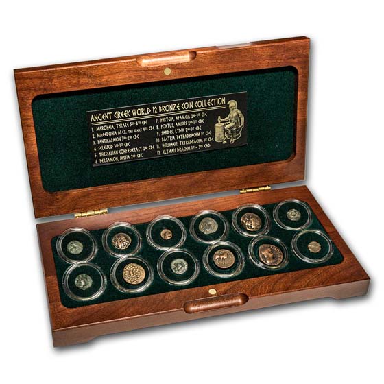 Buy Ancient Greek World Bronze 12-Coin Set (5th century BC - 2nd