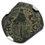 Ancient Judaea AE Prutah Agrippa I (37-44 AD) NGC