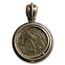 Ancient Judaean Prutah (135-43 BC) Bezel Mount
