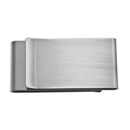 Antique Silver-tone Double-Sided Money Clip