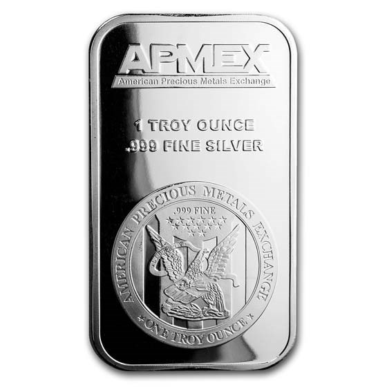 APMEX 1 oz Silver Bar