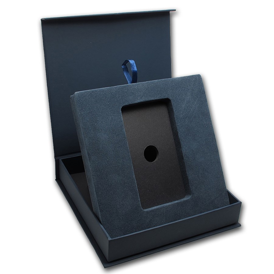 APMEX Gift Box - 1 kilo Silver Geiger Security Line Bar