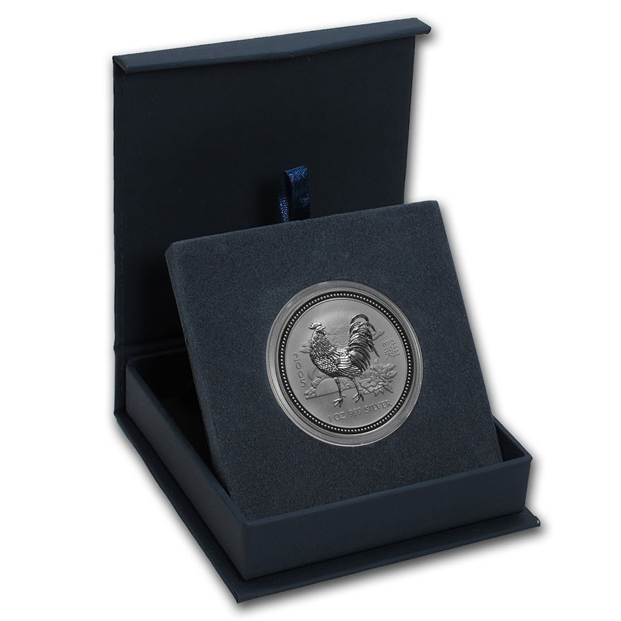 APMEX Gift Box - 1 oz Perth Mint Silver Coin Series 1 & 3