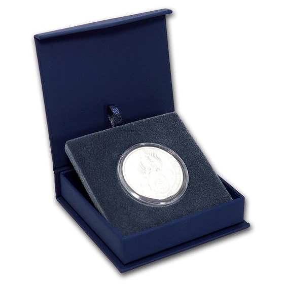 APMEX Gift Box - 2 oz Silver Queen's Beasts Coin