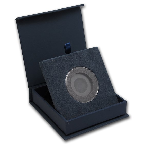 APMEX Gift Box - Includes 30 mm Holder with Gasket APMEX Gift Box - Includes 30 mm Holder with Gasket