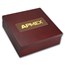 APMEX Wood Gift Box - 1 kilo Gold Bar Argor-Heraeus - Cast)