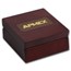 APMEX Wood Gift Box - 1 oz Perth Mint Silver Coin Series 2