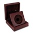 APMEX Wood Gift Box - 5 oz Perth Mint Silver Coin Lunar Series 2