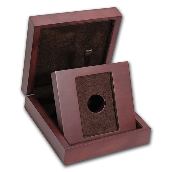 APMEX Wood Gift Box - Credit Suisse 1 oz Gold Bar (w/Assay) APMEX Wood Gift Box - Credit Suisse 1 oz Gold Bar (w/Assay)