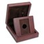 APMEX Wood Gift Box - Credit Suisse 1 oz Gold Bar (w/Assay)