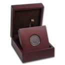APMEX Wood Gift Box - Includes 16 mm Direct Fit Holder