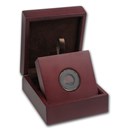 APMEX Wood Gift Box - Includes 17 mm Holder with Gasket