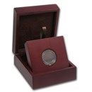 APMEX Wood Gift Box - Includes 21 mm Direct Fit Holder
