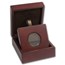 APMEX Wood Gift Box - Includes 30.6 mm Direct Fit Holder