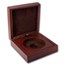 APMEX Wood Gift Box - Includes 43.6 mm Direct Fit Holder