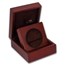 APMEX Wood Gift Box - Includes 43.6 mm Direct Fit Holder