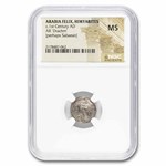 Arabia Felix. Himyarites AR Drachm (c.1st Century AD) MS NGC