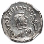 Arabia Felix. Himyarites AR Drachm (c.1st Century AD) XF NGC