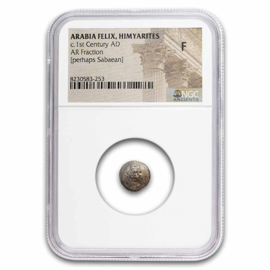 Arabia Felix. Himyarites AR Fraction (c. 1st Century AD) Fine NGC