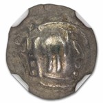 Arabia Felix. Himyarites AR Fraction (c. 1st Century AD) VF NGC