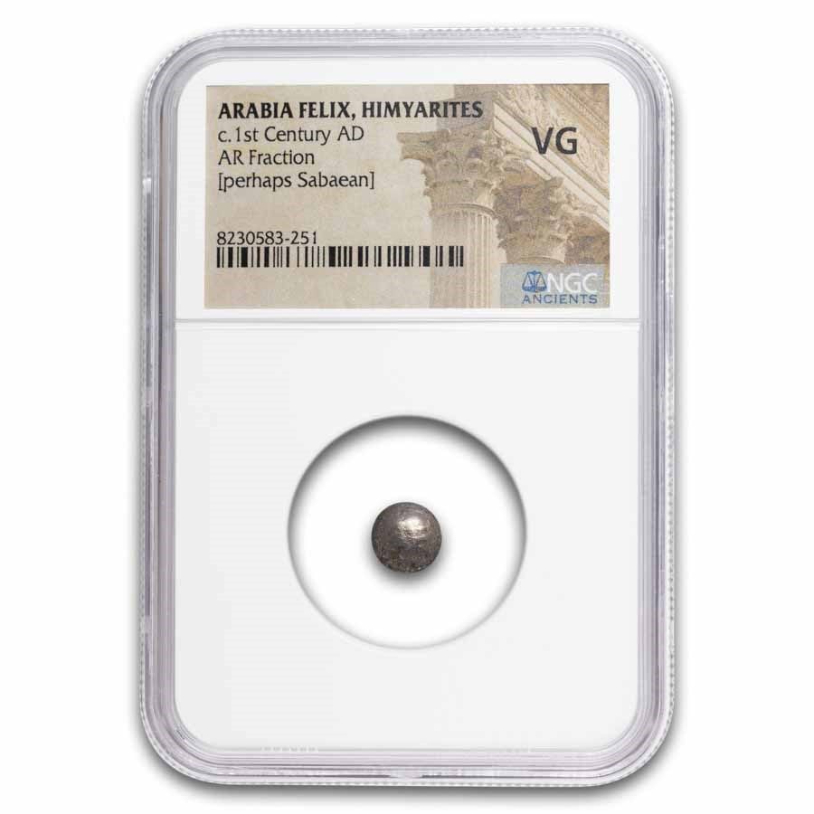 Arabia Felix. Himyarites AR Fraction (c. 1st Century AD) VG NGC