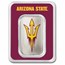 Arizona State University 1 oz Silver Colorized Bar (in TEP)