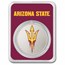 Arizona State University 1 oz Silver Colorized Round (in TEP)