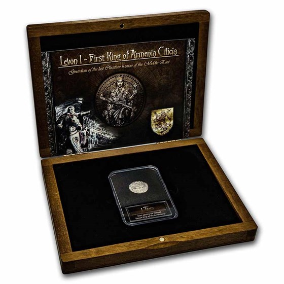 Armenia Kingdom of Cilicia Silver Tram Presentation Set
