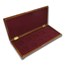 Around the World (Gold) 10 coin Wood Presentation Box
