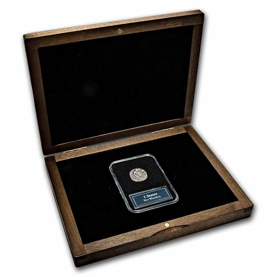 Aspendos Silver Stater: Ancient Olympic Games Presentation Set